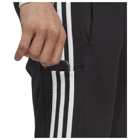 Adidas Ανδρικό παντελόνι φόρμας Essentials Single Jersey Tapered Open Hem 3-Stripes Pants Adidas Ανδρικό παντελόνι φόρμας Essentials Single Jersey Tapered Open Hem 3-Stripes Pants